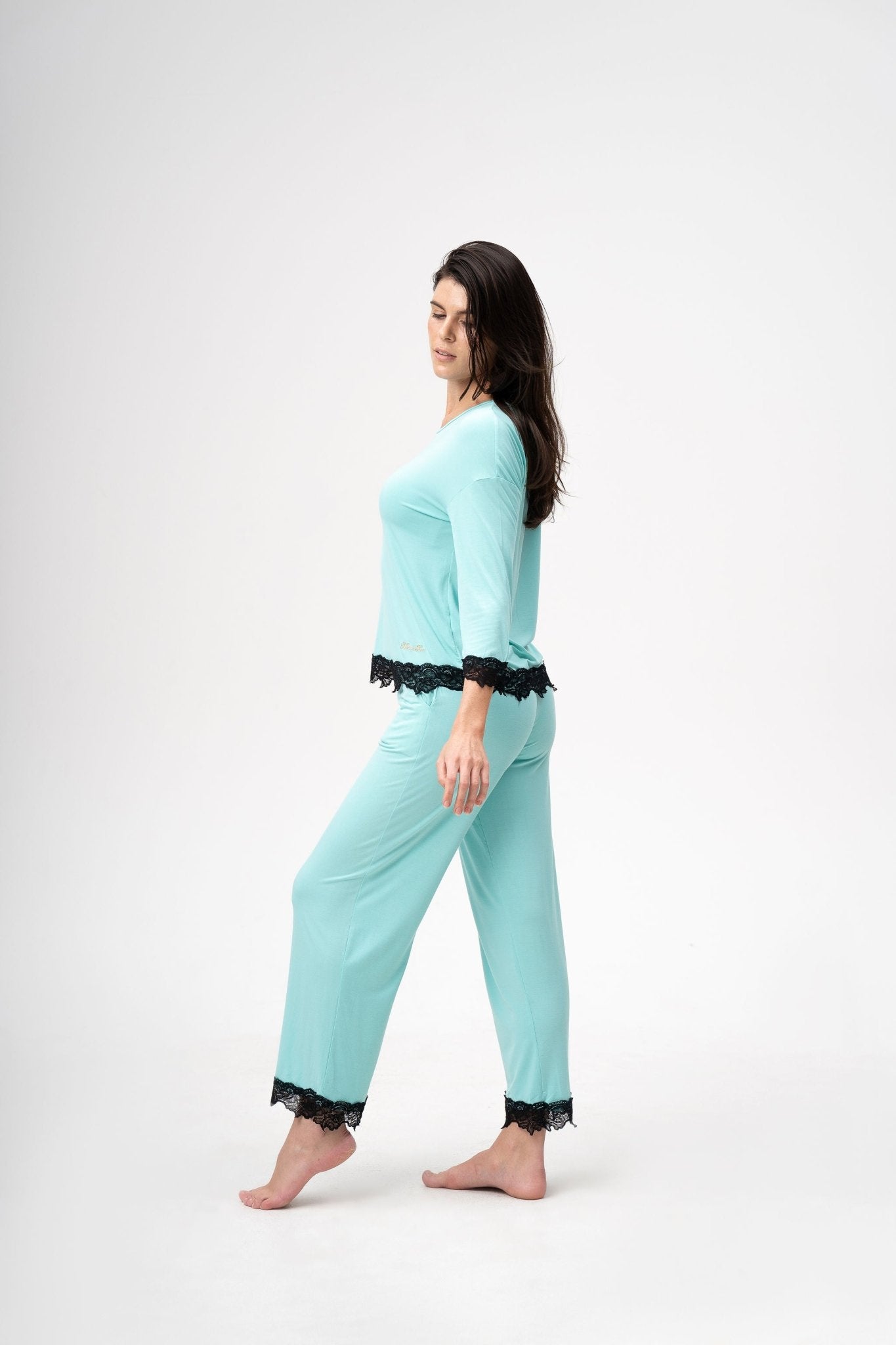 Marine Breathe 2-piece 3/4 sleeves bamboo Pajama set