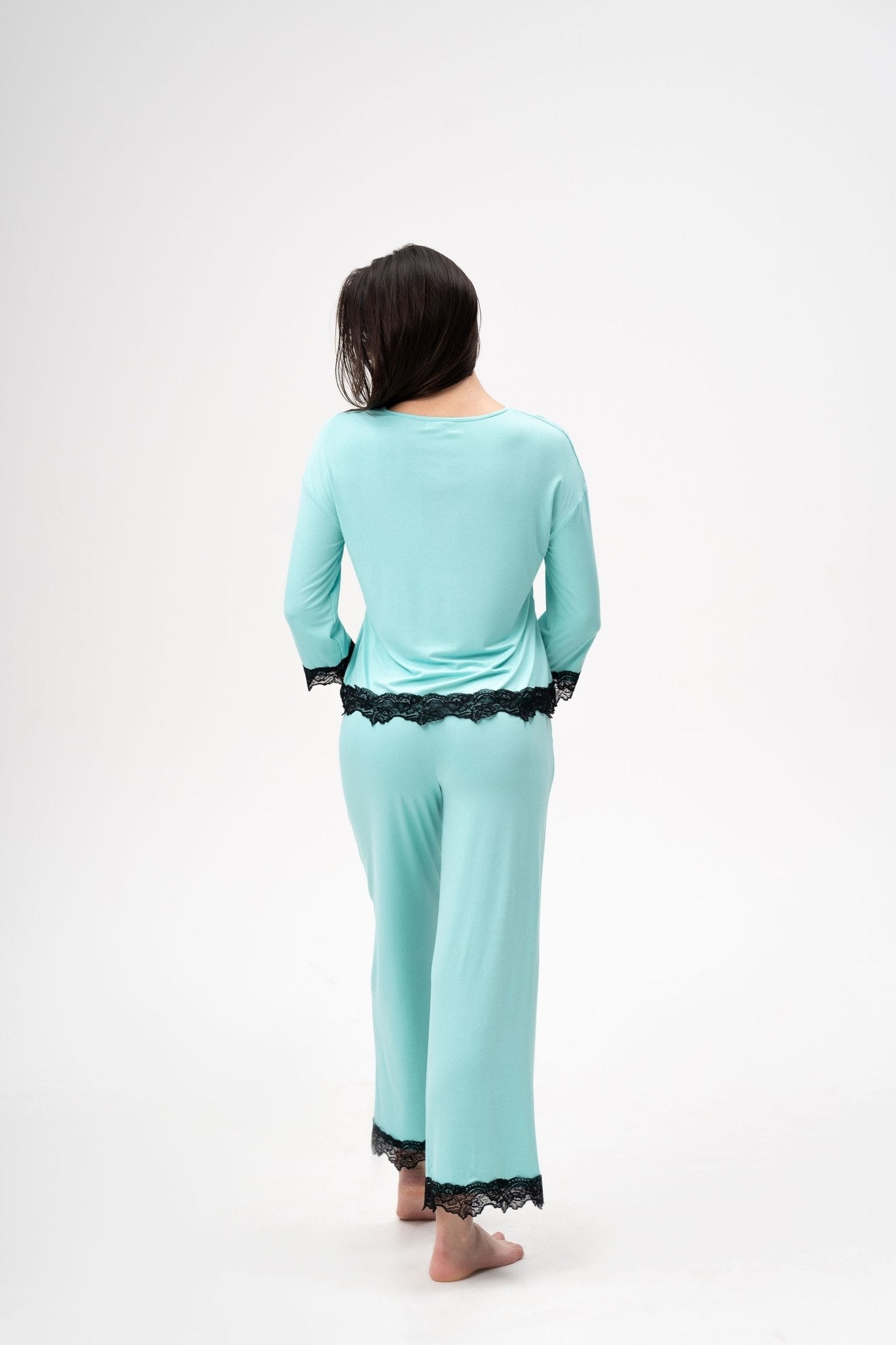 Marine Breathe 2-piece 3/4 sleeves bamboo Pajama set