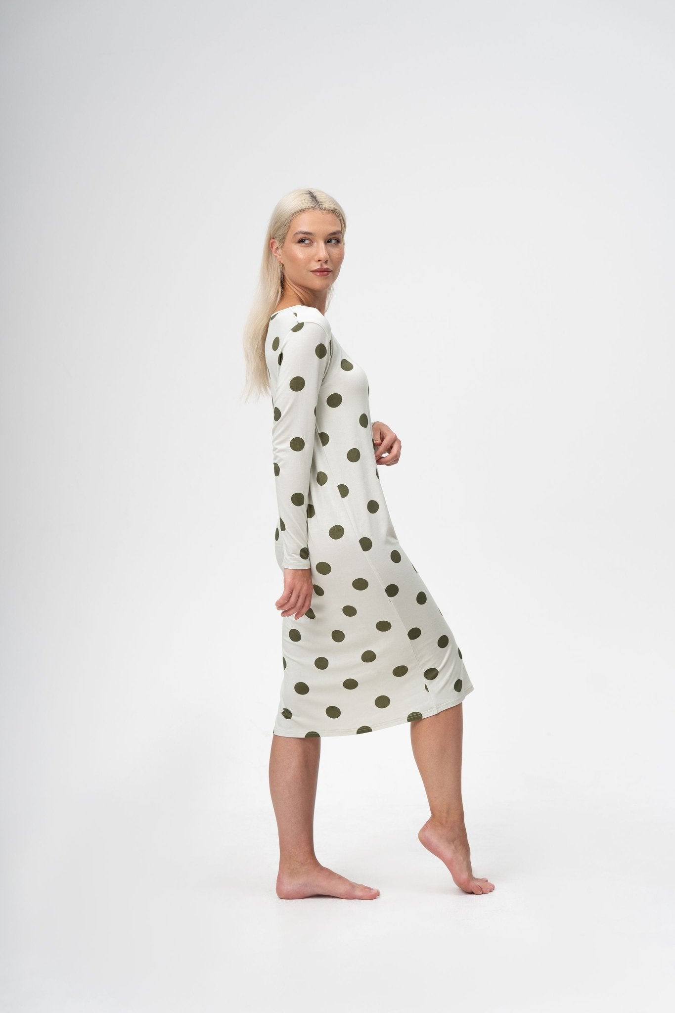 Daizy women bamboo midi nightdress