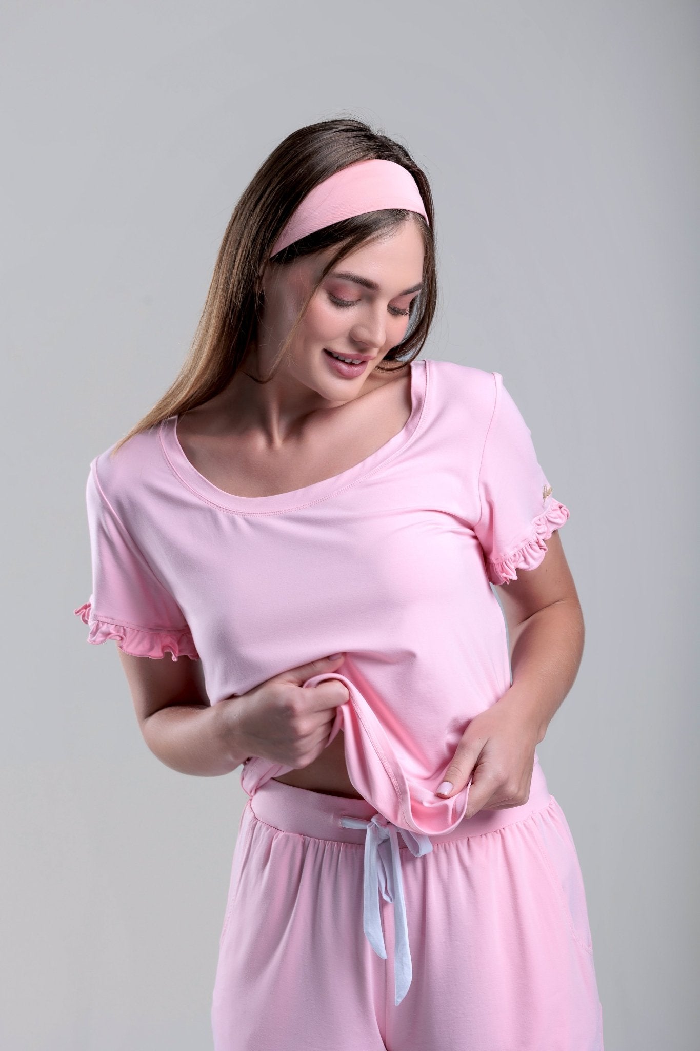 Fleur 2 Piece Bamboo Shorts Pyjama Set for Women - PJ Couture Collection